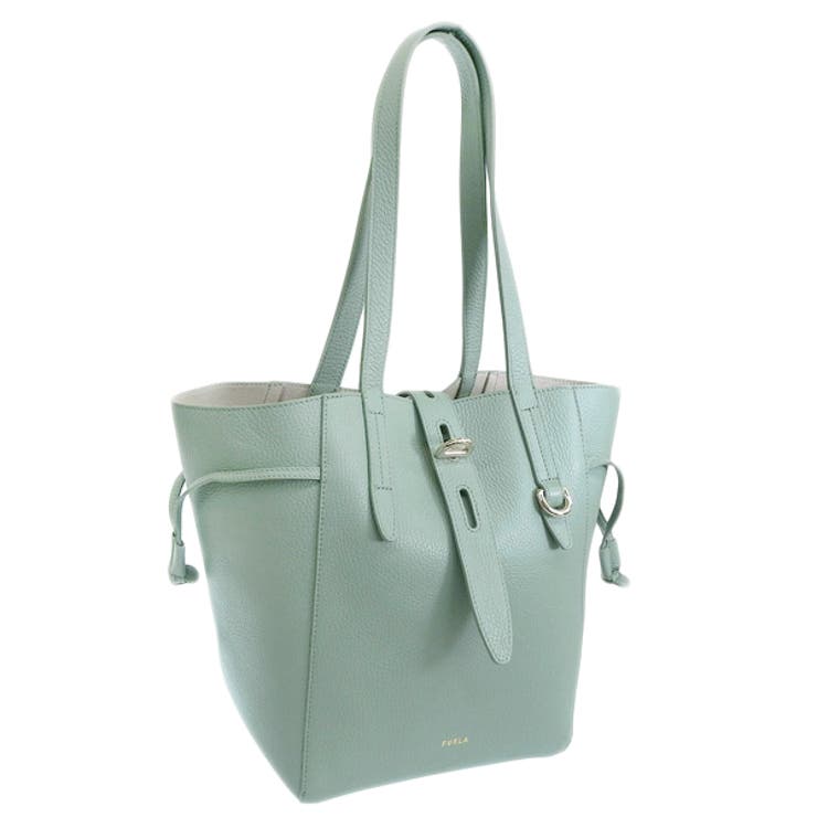Riverall FURLA フルラ NET M TOTE ネット トート バッグ Mサイズ レザー バッグ・鞄