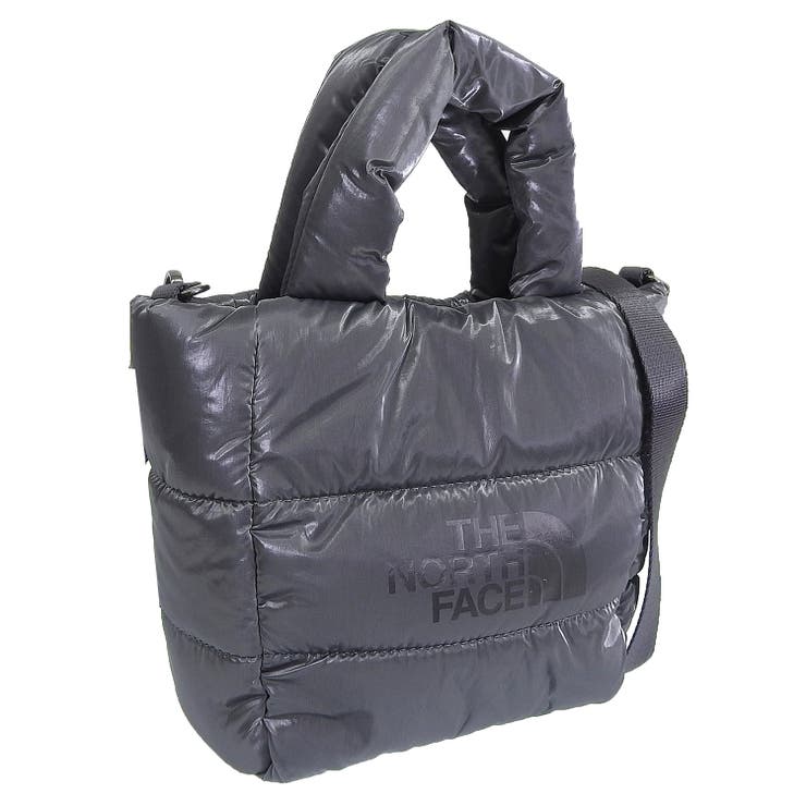Riverall THE NORTH FACE ノースフェイス バッグ メンズ レディース 2WAY ショルダーバッグ ナイロン シルバーグレー プランピー トートバッグ PLUMPY TOTE BAG MINI NN2PQ59L-SVG THE NOR