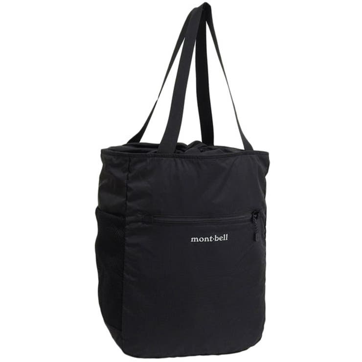 Riverall mont-bell モンベル バッグ メンズ レディース トートバッグ ナイロン ブラック ポケッタブル ライトトート S 1123972BK mont-bell A4対応 バッグ・鞄