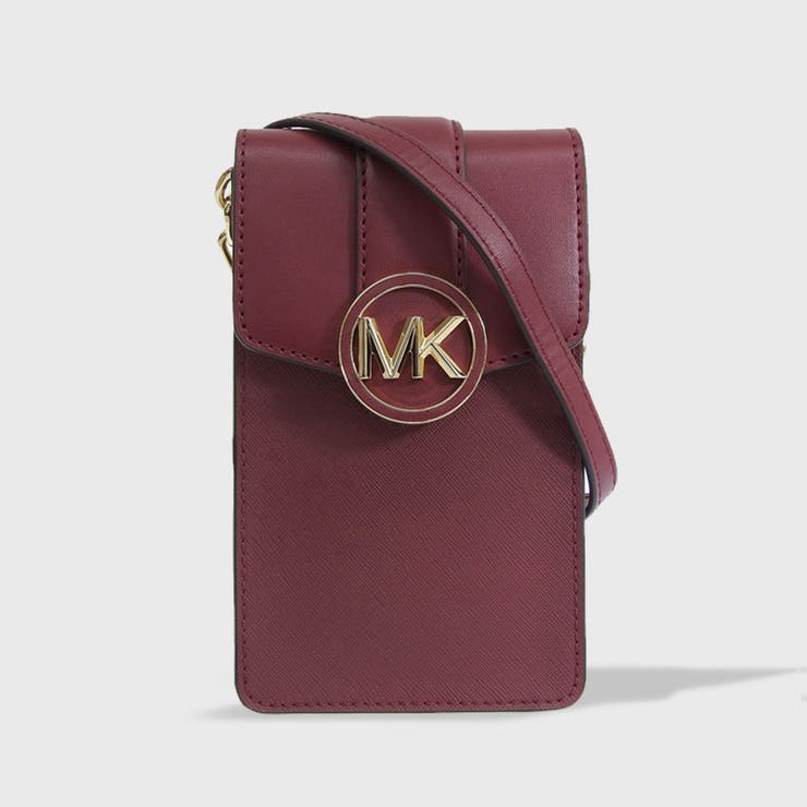 Riverall MICHAEL KORS マイケルコース Carmen Phone CrosSbody スマホ ショルダー バッグ ケース バッグ・鞄