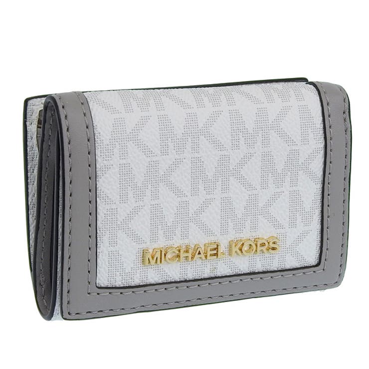 【ポイント2倍＆クーポン！3/11(水) 1:59まで】Riverall MICHAEL KORS マイケルコース JET SET TRAVEL 三つ折り 財布 EXTRA SMALL レザー バッグ・鞄