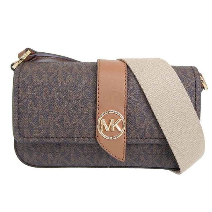 Riverall MICHAEL KORS マイケルコース GREENWICH EW SLING CROSS BODY XS グリニッチ イースト ウェスト MKシグネチャー 斜めがけ ショルダー バッグ XSサイズ バッグ・鞄 2
