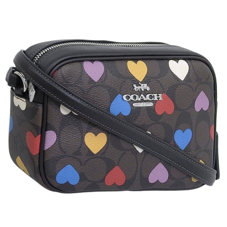 Riverall COACH コーチ MINI JAMIE ミニ ジェイミー ハート プリント 斜めがけ ショルダー バッグ バッグ・鞄