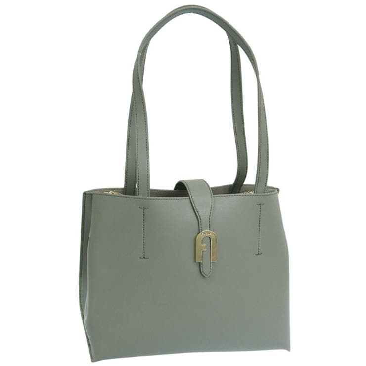 【10％OFFクーポン！11/27(木)1:59まで】Riverall FURLA フルラ バッグ レディース トートバッグ アウトレット レザー カーキグリーン WB01828BX3104AG700 FURLA バッグ・鞄