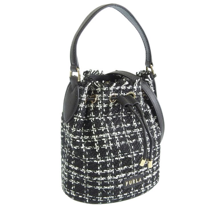 Riverall FURLA フルラ CLIO DRAWSTRING MINI BAG クリオ バケット バッグ 斜めがけ ショルダー バッグ 2WAY バッグ・鞄
