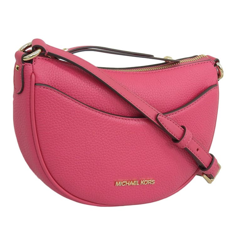 Riverall MICHAEL KORS マイケルコース DOVER SMALL HALF MOON ドーバー スモール ハーフ ムーン 斜めがけ ショルダー バッグ レザー バッグ・鞄