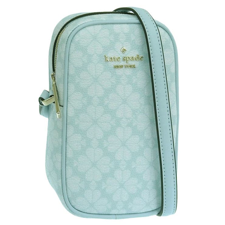 Riverall KATE SPADE ケイトスペード バッグ レディース ショルダーバッグ アウトレット ブルーマルチ スペードフラワー ノースサウス ジップフォンクロスボディ spade flower KG490-960 KATE SPADE バッグ