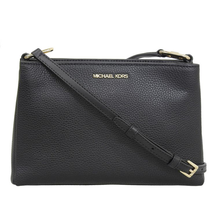 Riverall MICHAELKORS マイケルコース バッグ レディース ショルダーバッグ アウトレット レザー ブラック トリシャ トリプル クロスボディ ミディアム TRISHA MD TRPL CPTMT XBODY 35H1G9TC8L-BL 2