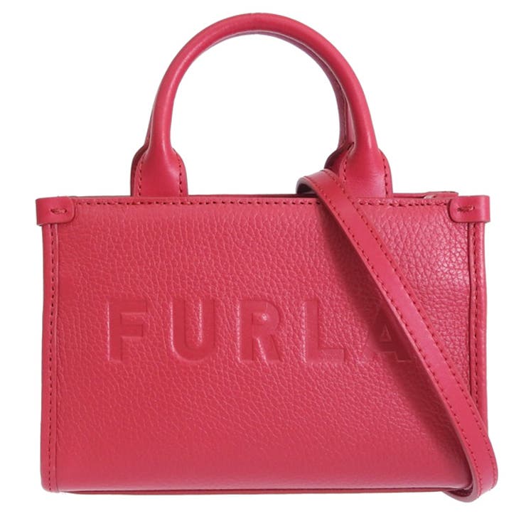 Riverall FURLA フルラ バッグ レディース ショルダーバッグ トートバッグ 2WAY アウトレット マイクロバッグ 小さめ ミニ コンパクト レザー ダークピンク NIOBE-TOTE MICRO BAG WE00536BX09299G00 2