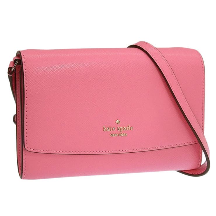 Riverall KATE SPADE　ケイトスペード バッグ レディース ショルダーバッグ アウトレット レザー ピンク ペリー PERRY SAFFIANO LEATHER WALLET KG029-651 KATE SPADE バッグ・鞄