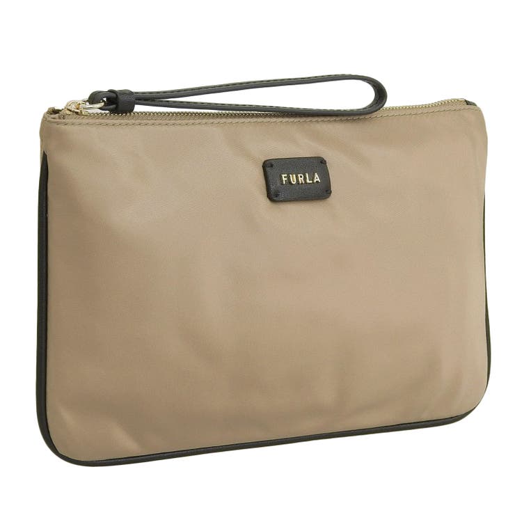 Riverall FURLA フルラ ポーチ レディース リストレット アウトレット カーキ FURLA CLASSIC XL ENVELOPE WE00659BX3172YU500 バッグ・鞄