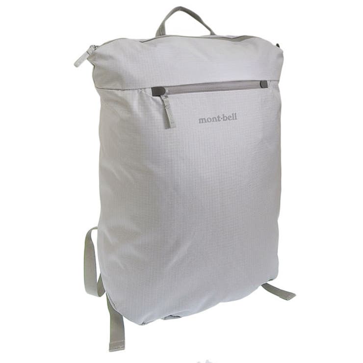 Riverall mont-bell モンベル バック メンズ レディース リュック リュックサック バックパック ナイロン ライトグレー トラベルタフパック20 Travel Tough Pack 20 1133451LGY mont-bell A4対