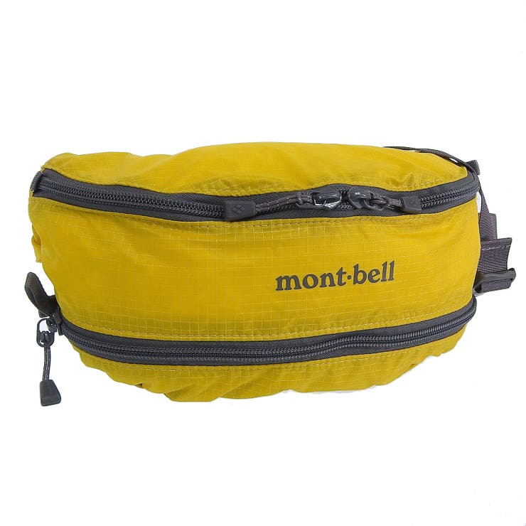 Riverall mont-bell モンベル バッグ メンズ レディース ショルダーバッグ ボディバッグ ナイロン イエロー ポケッタブル ライトバナナポーチ Pocketable Light Banana Pouch 1123984MST mont-