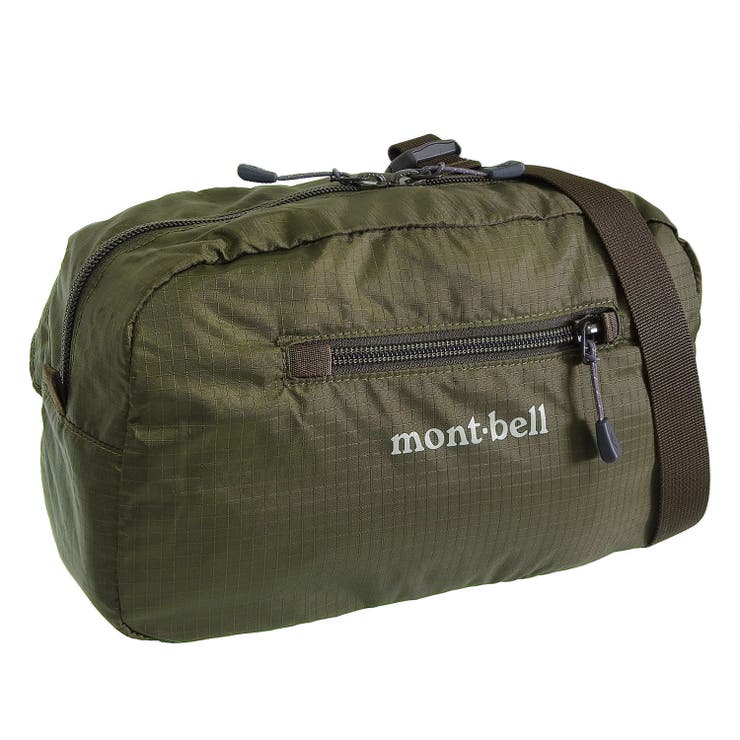 Riverall mont-bell モンベル バッグ メンズ レディース ショルダーバッグ ボディバッグ ナイロン ダークグリーン ポケッタブル ライトポーチ M Pocketable Light Pouch M 1123986KHGN mont-be