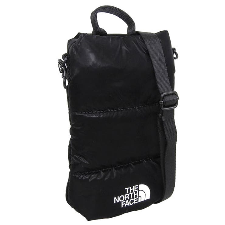 Riverall THE NORTH FACE ノースフェイス バッグ メンズ レディース ショルダーバッグ ナイロン ブラック K'S PADDING CROSS BAG MINI NN2PQ56R-