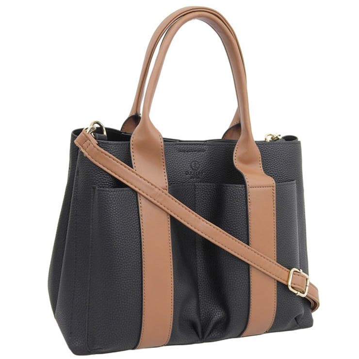 【10％OFFクーポン！5/16(土)1:59まで】Riverall D.KELLY ディーケリー バッグ レディース トートバッグ ショルダーバッグ 2WAY 斜めがけ 肩掛け ブラック BL-945MBLACK RINRE D.KELLY バッグ 鞄