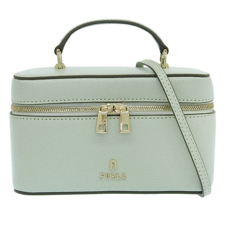 Riverall FURLA フルラ バッグ レディース ショルダーバッグ ハンドバッグ 2WAY アウトレット レザー グリーン カメリア FURLA CAMELIA-CROSSBODY VANITY CASE WE00361ARE000FEL00 バ 2