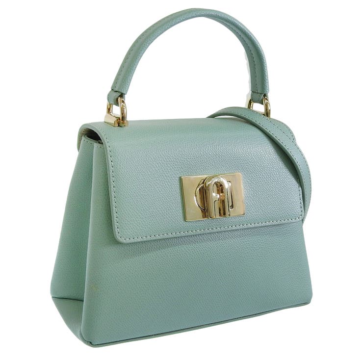 Riverall フルラ バッグ レディース 2WAY ショルダーバッグ ハンドバッグ アウトレット レザー グリーン FURLA 1927-MINI TOP HANDLE BAG WB00109ARE0001996S バッグ・鞄