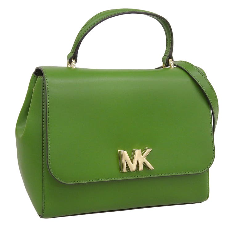Riverall マイケルコース バッグ レディース 2WAY ショルダーバッグ ハンドバッグ レザー グリーン MOTT MD TH SATCHEL 30S8GOXS2L-304 MICHAEL KORS バッグ・鞄