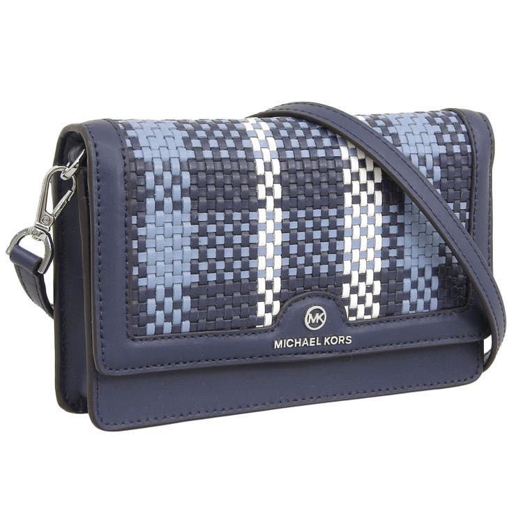Riverall マイケルコース バッグ レディース ショルダーバッグ レザー ネイビー JET SET CHARM SM PHONE CROSSBODY 32S2ST9C5U-407 MICHAEL KORS バッグ・鞄
