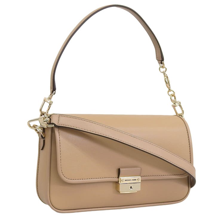 Riverall マイケルコース バッグ レディース ショルダーバッグ レザー ベージュ BRADSHAW SM CONV SHLDR 30S1L2BL1L-222 MICHAEL KORS バッグ・鞄