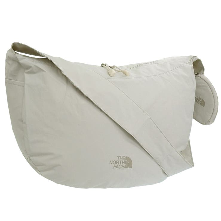 Riverall THE NORTH FACE ノースフェイス バッグ メンズ レディース ショルダーバッグ ホワイトサンド WL HOBO SHOULDER BAG L NN2PQ57L-WHS THE NORTH FACE A4対応 バッグ・鞄