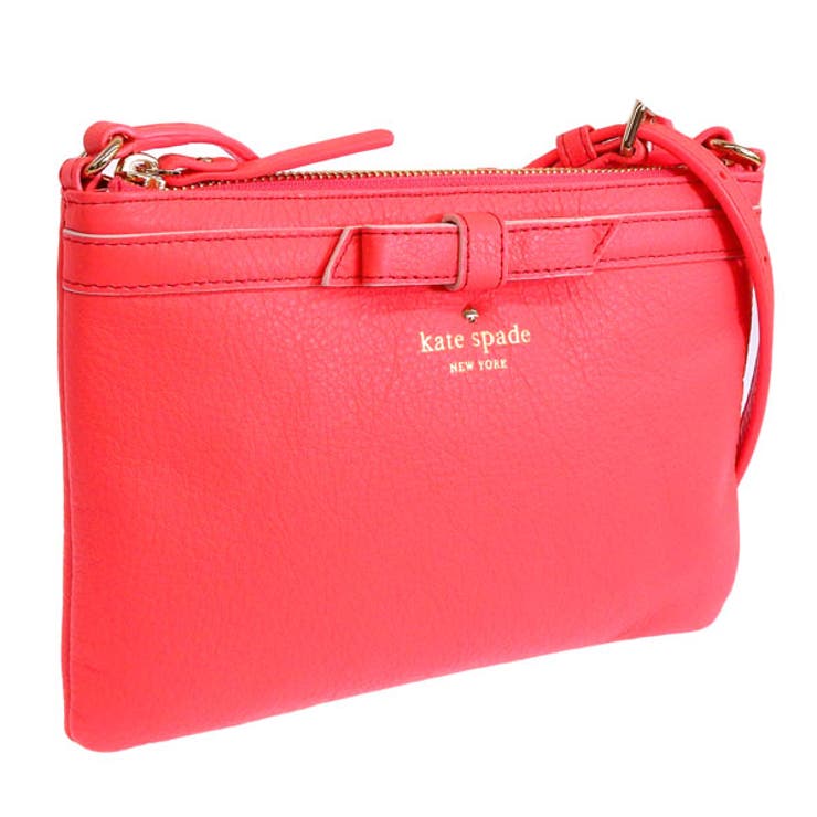 Riverall KATE SPADE ケイトスペード バッグ レディース ショルダーバッグ レザー ピンク cobble hill bow tarin PWRU4299-665 KATE SPADE バッグ・鞄
