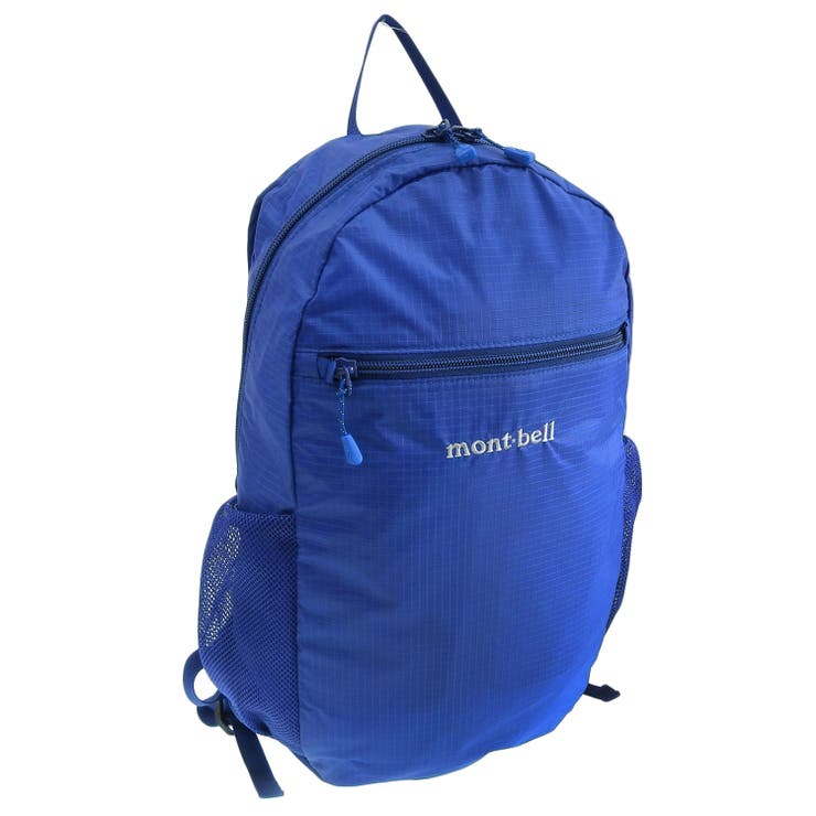 Riverall mont-bell モンベル バッグ メンズ レディース リュック リュックサック バックパック ブルー ポケッタブル ライトパック 10 1133469BL mont-bell A4対応 バッグ・鞄