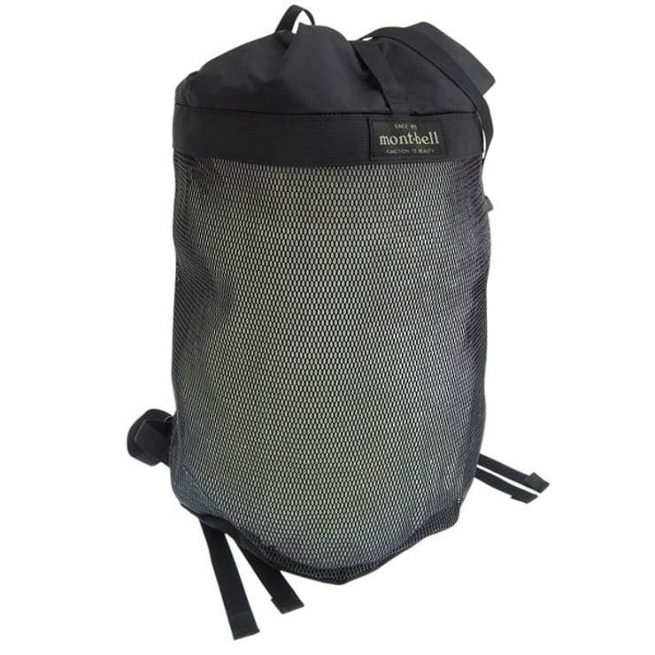 Riverall mont-bell モンベル バッグ メンズ レディース リュック リュックサック バックパック 20L ナイロン ブラック メッシュギアパック 20 1123321BK mont-bell A4対応 バッグ・鞄