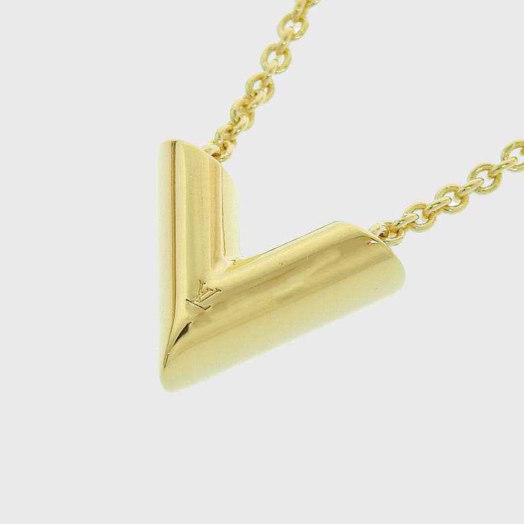 Riverall LOUIS VUITTON ルイヴィトン エッセンシャル V ネックレス アクセサリー