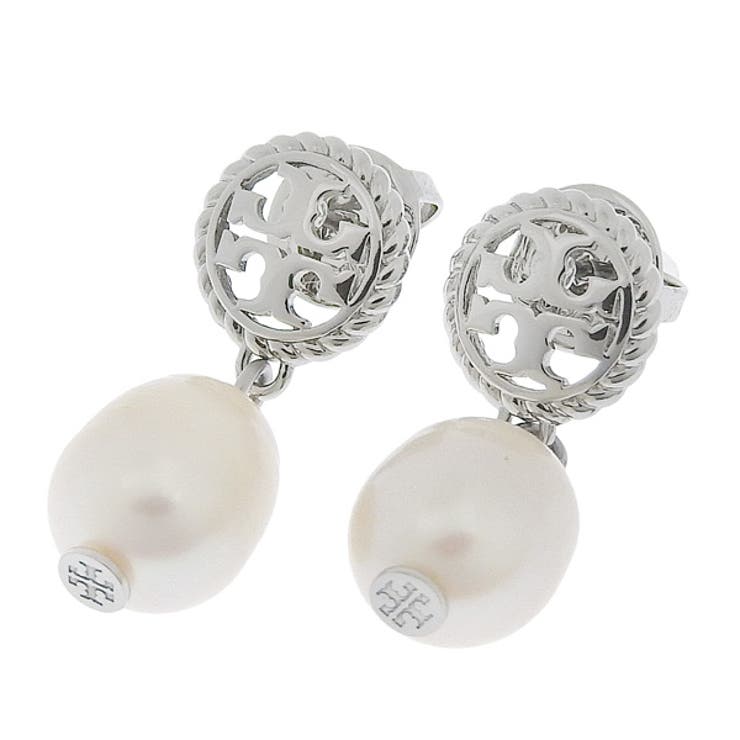 Riverall TORY BURCH トリーバーチ アクセサリー レディース ピアス イヤリング アウトレット シルバー LOPE LONG DROP EARRING 136616-020 TORY BURCH アクセサリー