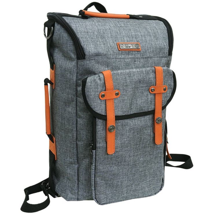 Riverall D.KELLY ディーケリー バッグ メンズ リュック リュックサック バックパック グレー 6686M-GRAY RINRE D.KELLY A4対応 バッグ・鞄