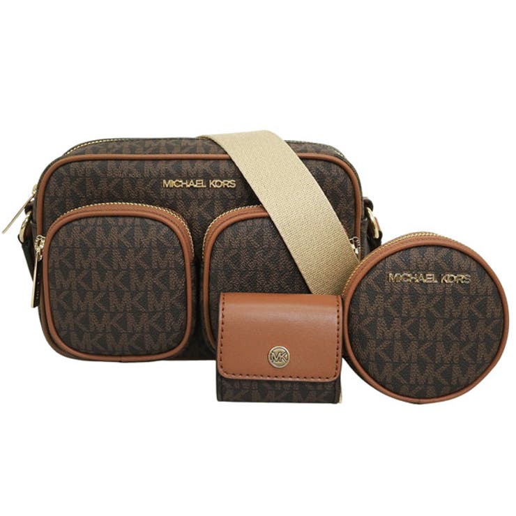 Riverall MICHAEL KORS マイケルコース バッグ レディース ショルダーバッグ アウトレット ブラウン JET SET ITEM MD PKT XBODY W ATTCH 35S2GTTC2B-BROWN MICHAEL KORS バッ 2