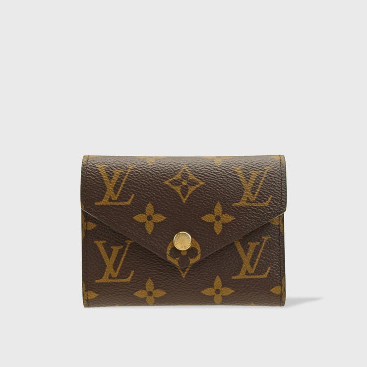 Riverall LOUIS VUITTON ルイヴィトン ショップ袋付き 三つ折り財布 LV m62472 財布