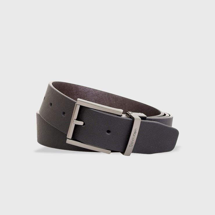 【10％OFFクーポン！4/10(金)1:59まで】Riverall CALVIN KLEIN カルバンクライン リバーシブル レザー ベルト 小物