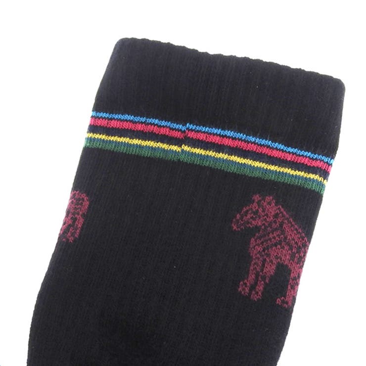 Riverall PAUL SMITH ポールスミス ソックス メンズ レディース アウトレット 靴下 ゼブラ ブラックマルチ MEN SOCK BOBB ZEBRA M2A400MO-SF720-79 PAUL SMITH インナー・下着 3