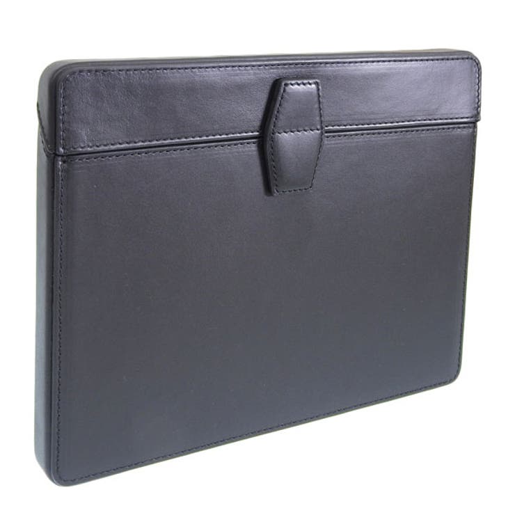 Riverall dunhill ダンヒル iPadケース タブレットケース メンズ レザー ブラッ ...