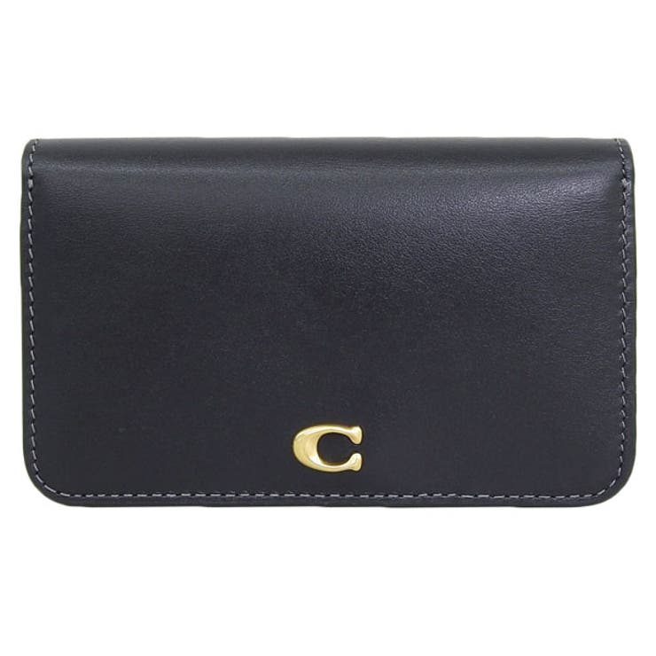Riverall COACH コーチ カードケース レディース アウトレット レザー ブラック RFC ESS SLIM CC CR990B4BK COACH 小物 2