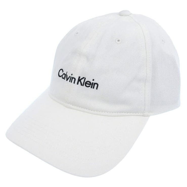 【10％OFFクーポン！1/16(金)1:59まで】Riverall CALVIN KLEIN カルバンクライン 帽子 メンズ レディース ベースボールキャップ ONE SIZE コットン ホワイト 4D5003G110 CALVIN KLEIN 帽子