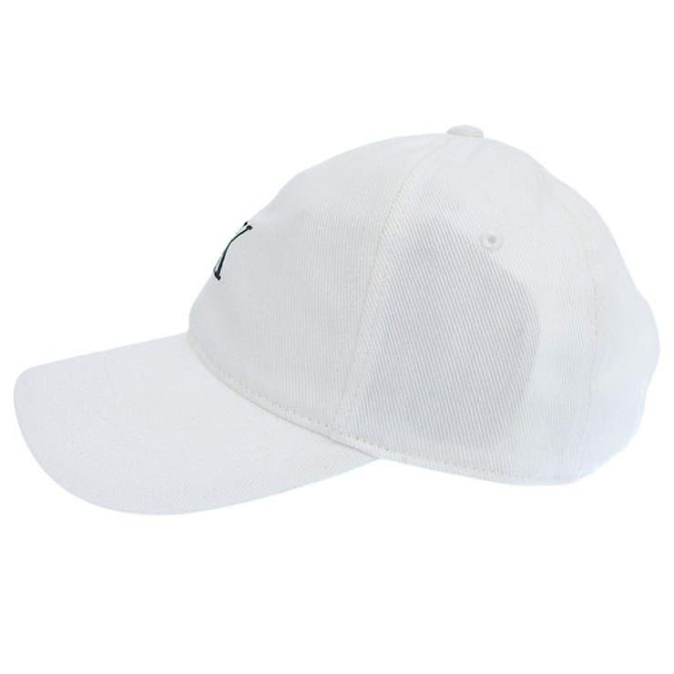 Riverall CALVIN KLEIN カルバンクライン 帽子 メンズ レディース 6パネルスモールモノグラムベースボールキャップ ONE SIZE コットン ホワイト 4G5002G110 CALVIN KLEIN 帽子 3