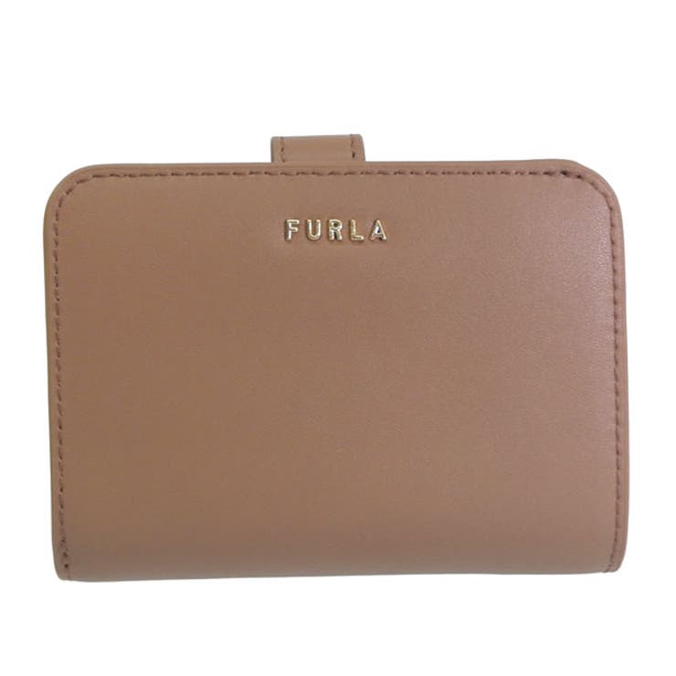 Riverall FURLA フルラ 財布 レディース 二つ折り財布 アウトレット レザー ダークベージュ CLASSIC COMPACT S WALLET WP00443BX3104YU500 財布 2