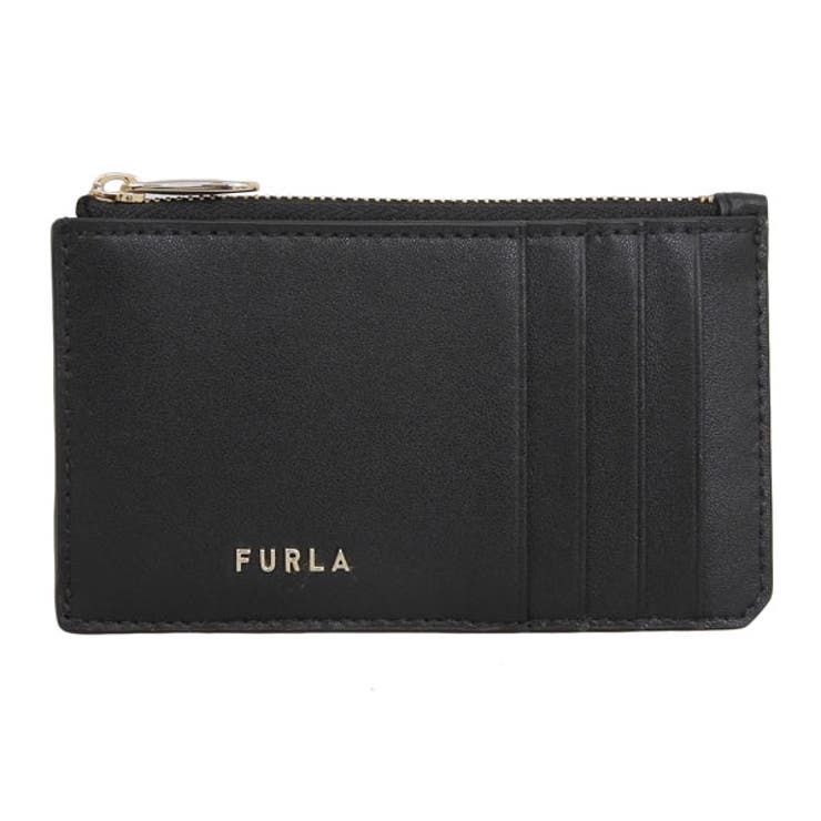 Riverall FURLA フルラ カードケース レディース アウトレット コインケース 小銭入れ レザー ブラック FURLA CLASSIC M LONG CREDIT CARD CASE VITELLO SID WP00414BX3104O600 2