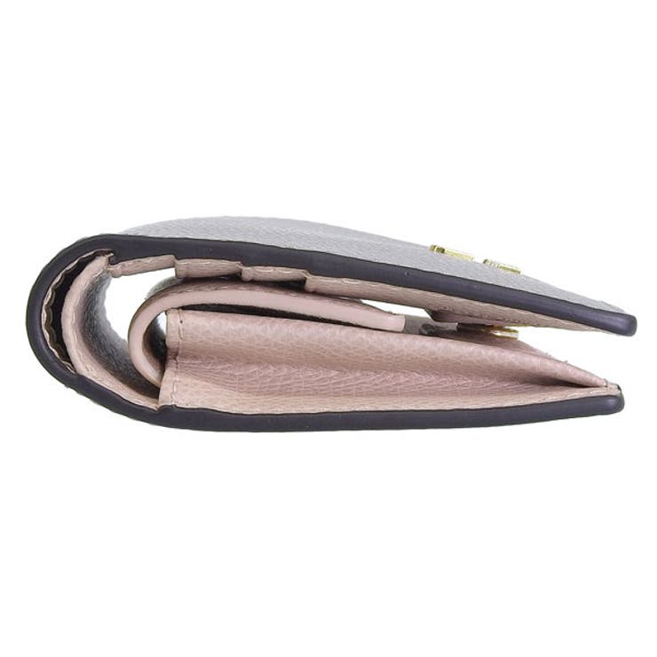 Riverall FURLA フルラ 財布 レディース 二つ折り財布 アウトレット レザー グレー×ベージュ カメリア FURLA CAMELIA S COMPACT WALLET BIFOLD COIN WP00304ARE0003573S 財布 3