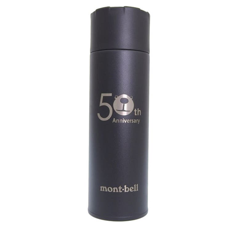 Riverall mont-bell モンベル アルパイン サーモボトル メンズ レディース ブラック 50th ALPINE THERMO BOTTLE 0.5L 1134006BK mont-bell 食器・キッチン用品