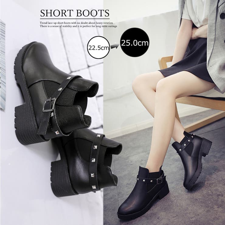 Miniministore ショートブーツ レディース ローヒール シューズ・靴