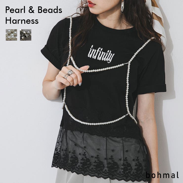 夢展望 パール＆ビーズハーネス 韓国 夢展望 小物