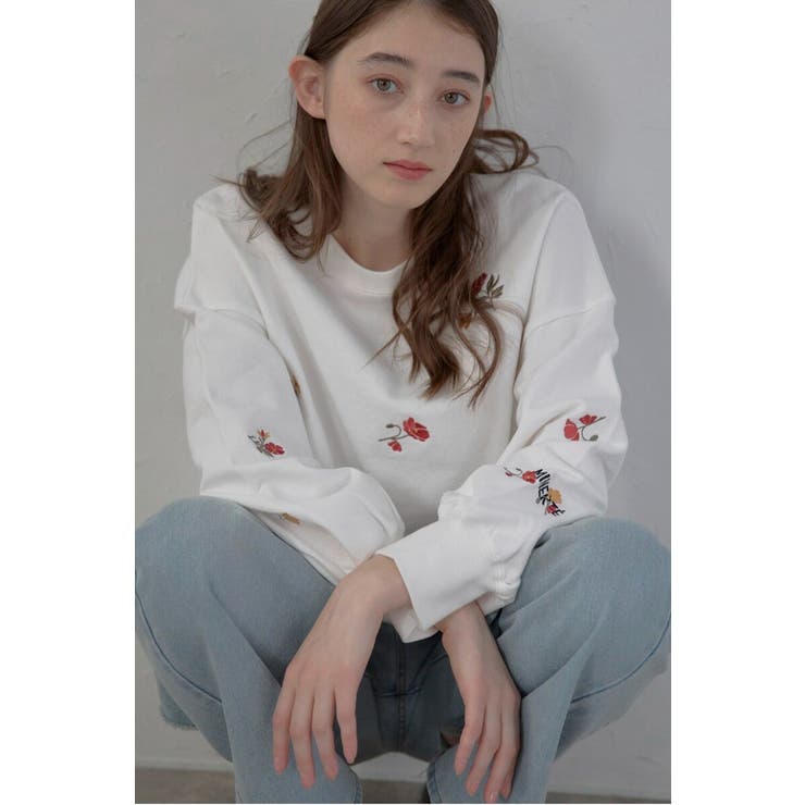 楽天市場】花柄（スウェット・トレーナー｜トップス）：レディース