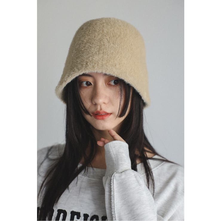 【10％OFFクーポン！12/11(木)1:59まで】BONJOUR SAGAN 【Casselini】シャギーベルハット 88-003768 帽子