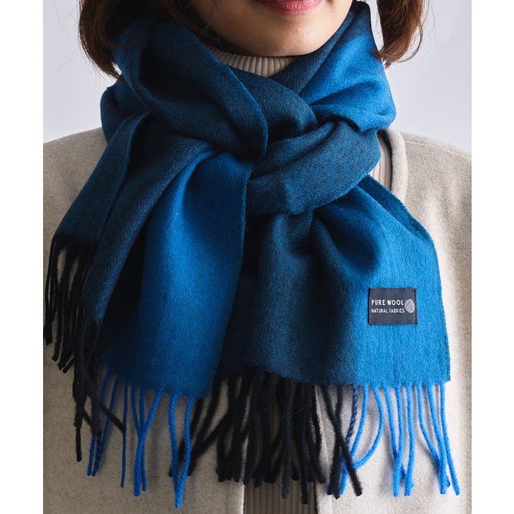 【10％OFFクーポン！12/11(木)1:59まで】SETUP7【WOMEN】 【SETUP7】ウールマフラー 抗菌防臭加工　CLI..