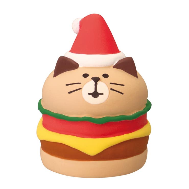cinemacollection concombre マスコット にゃんこバーガー デコレ インテリア かわいい グッズ 寝具・インテリア雑貨